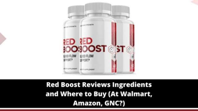Red Boost Reviews Ingredients and Where to Buy (At Walmart, Amazon, GNC?)