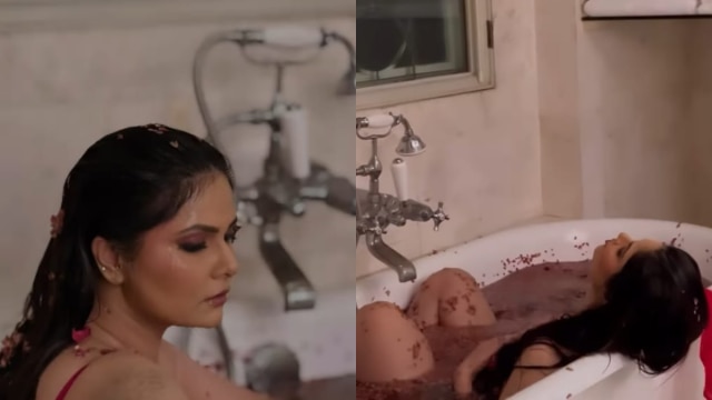 640px x 360px - XXX, Gandii Baat actress Aabha Paul shares sexy reels posing in bathtub,  videos go viral