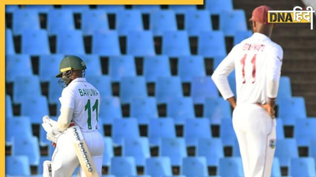 sa vs wi 1st test temba bavuma side struggling in centurian south africa vs west indies jasan holder alzarri joseph