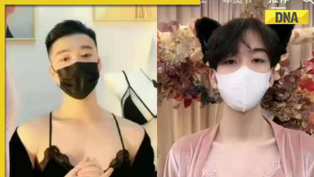 Men in China are now modeling lingerie, here's why - Vimarsana News