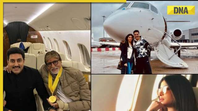 Amitabh Bachchan to Allu Arjun, 11 Indian actors who travel in style in  their luxurious private jets worth Crores