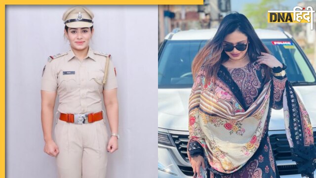 naina kanwal beautiful sub inspector photos rajasthan suspended and arrested arms act