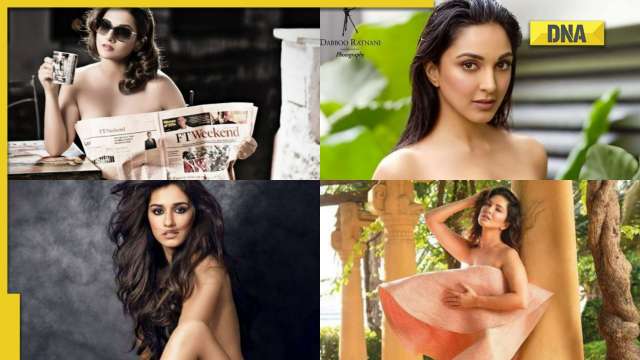 Xxx Videos In Sanny And Vidya Balan - Vidya Balan, Kiara Advani, Alia Bhatt, Disha Patani, Sunny Leone: Actresses  who have posed nude for Dabboo Ratnani