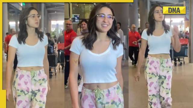 Sara Ali Khan trolled for her walking style in viral video at airport ...