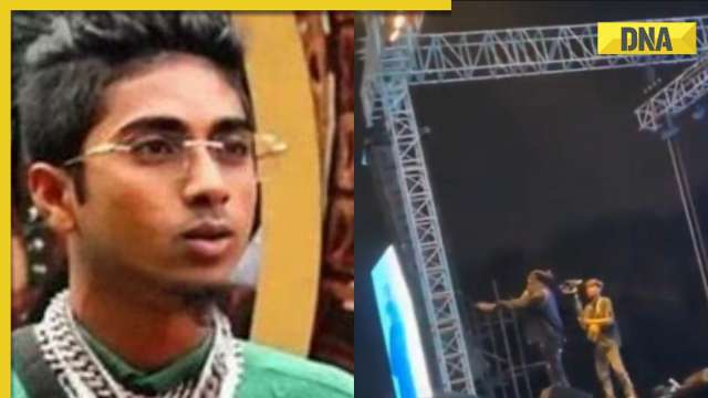 Watch: MC Stan stops Hyderabad concert midway, warns fans creating ruckus - Vimarsana News