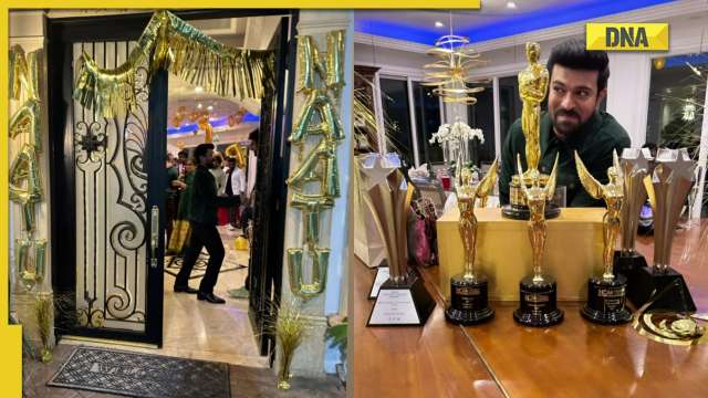 Inside photos of Team RRR's Oscars 2023 after-party at SS Rajamouli's LA home with MM Keeravani, Ram Charan, others - Vimarsana News