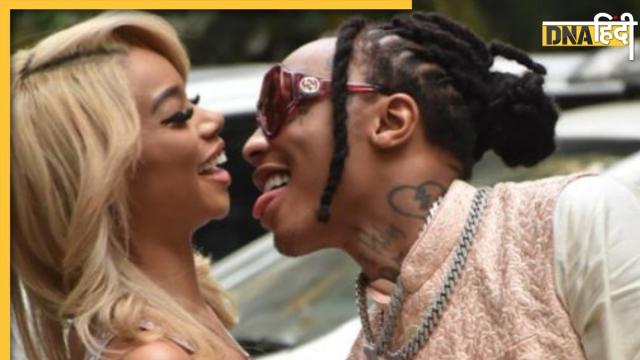 Rapper Rager Boy Liplock With Girlfriend