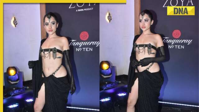 Urfi Javed covers modesty with brooches, netizens slam actress: - Vimarsana News