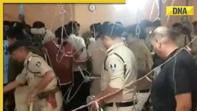 Indore temple's roof collapses during Ram Navami celebration, several trapped in debris, rescue ops on - Vimarsana News