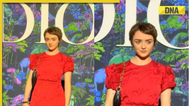 Watch Game Of Thrones Arya Stark Aka Maisie Williams Attends Diors