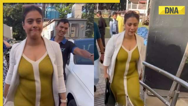 'She needs makeover': Kajol gets trolled as she arrives at Bholaa screening in Mumbai in mustard bodycon dress - Vimarsana News
