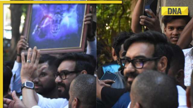 Shocking! Ajay Devgn's reaction to his fan on birthday celebration stuns netizens: 'Yeh kabhi nahi samjhenge' - Vimarsana News