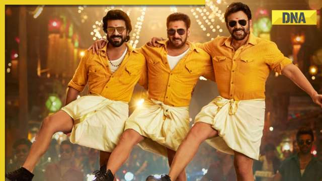 Yentamma: Salman Khan, Venkatesh Daggubati match steps in lungi in quirky song but Ram Charan's cameo steals the show - Vimarsana News