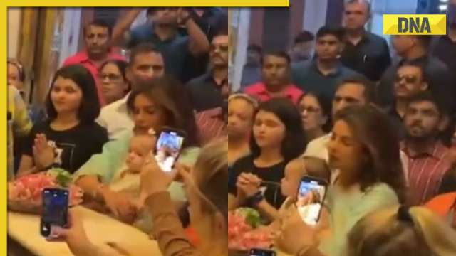 Priyanka Chopra visits Siddhivinayak temple with Malti, netizens question ‘VIP treatment’ given to her: ‘Bhedbhav kyun?’