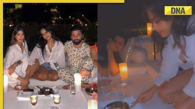 In Pics: Nysa Devgan cuts cake, celebrates 'early birthday' with Orhan Awatramani, other friends in Jaisalmer - Vimarsana News