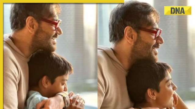 Ajay Devgan enjoys 'baap-beta' moment with Yug, calls it 'best part of any day' - Vimarsana News