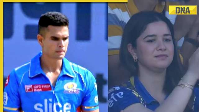 Mi Vs Kkr Sara Tendulkar Cheers For Brother Arjun Tendulkar As He Makes Ipl Debut Visuals Go Viral 2393