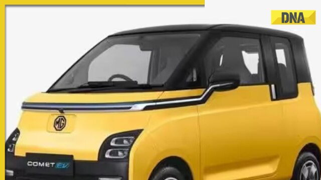 MG Comet EV launched at Rs 7.98 lakh, new cheapest electric car in India