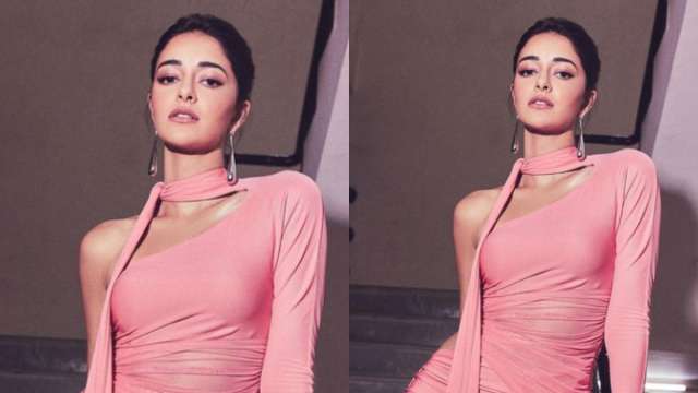 Ananya Panday's Pink H&M X Mugler Dress Transforms Her Into Our Very Own  Bollywood Barbie