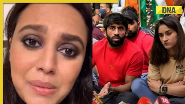 Swara Bhasker supports wrestlers protesting against WFI chief Brij Bhushan: 'Humare samaj ka sharmanaak sach...' - Vimarsana News