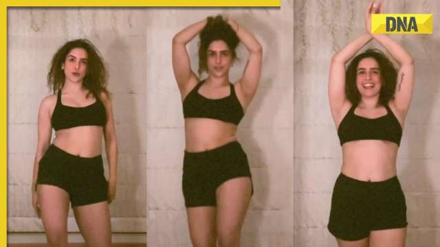 Watch: Sanya Malhotra flaunts her sizzling belly dance moves on International Dance Day, fans say 'so hot' - Vimarsana News