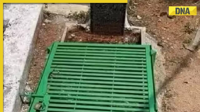 DNA Verified: Viral photo of Pakistan grave with padlock, iron bars actually from India? Know truth - Vimarsana News
