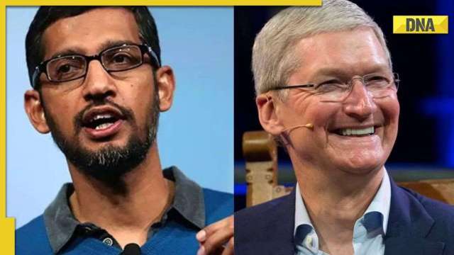 Who are 2 IIT graduates for whom Google CEO Sundar Pichai and Apple CEO Tim Cook are fighting? - Vimarsana News