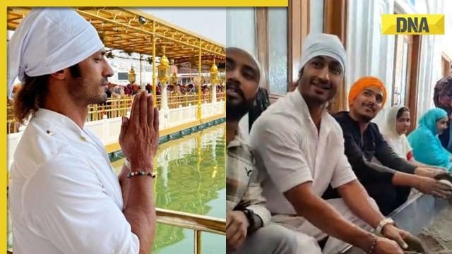 'Man with a golden heart': Netizens appreciate Vidyut Jammwal as he cleans utensils for seva at Golden Temple - Vimarsana News