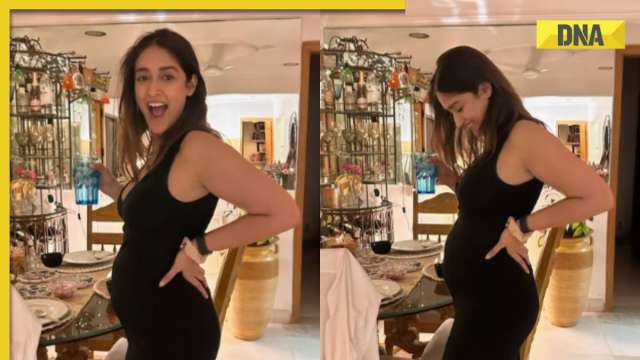 Ileana D’Cruz looks elated flaunting her baby bump, netizens say ‘oh you beautiful mama-to-be’