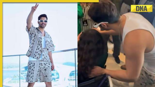 Varun Dhawan treats fan in wheelchair with selfie, netizens laud actor and call him 'humble' - Vimarsana News