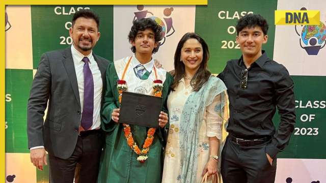 Madhuri Dixit, Dr Shriram Nene's son graduates from high school; proud parents become emotional: 'My brilliant star' - Vimarsana News