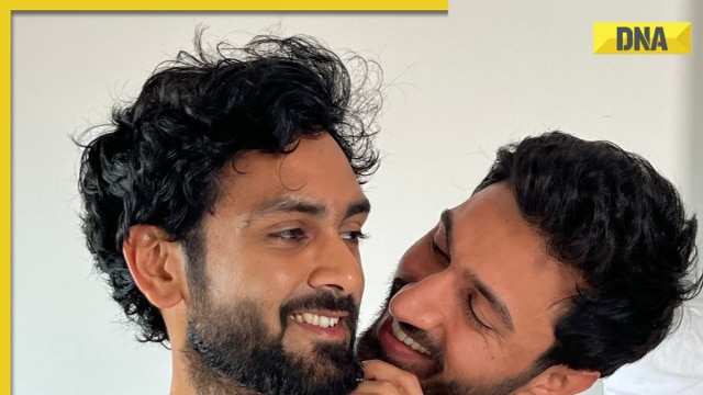 Onir unveils first look of his upcoming queer love story Pine Cone, poster features lead actors in tender embrace - Vimarsana News