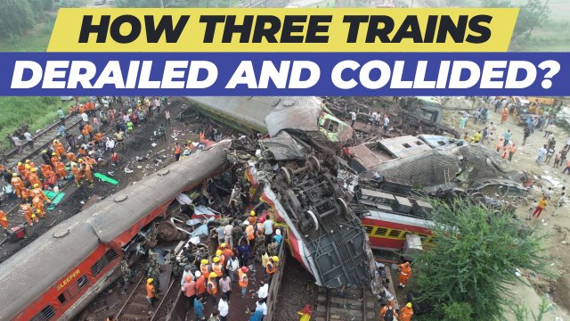 Odisha Train Accident: How three trains derailed and Collide...