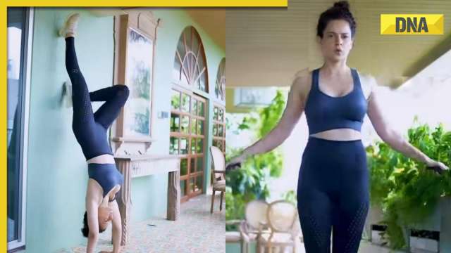 Watch Kangana Ranaut impresses fans with intensive workout routine as she gears up for this upcoming movie - Vimarsana News