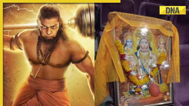 Adipurush: Theatre owners decorate 'reserved seat for Hanuman' with God's picture and flowers, photo goes viral - Vimarsana News
