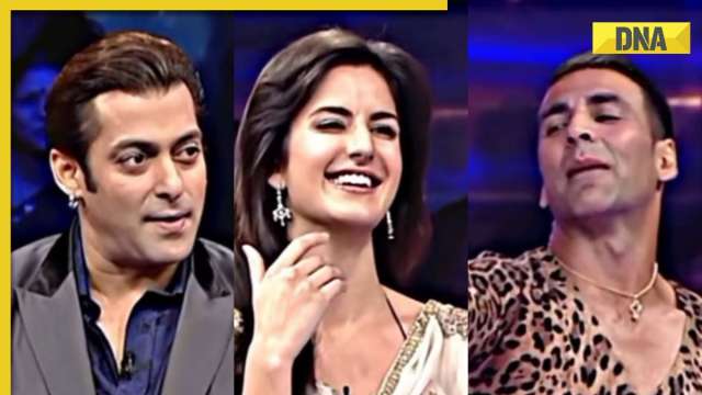 Katrina And Salman Khan Mein Chudai Mein Hd - Watch: Video of Salman Khan referring to Katrina Kaif as his 'biwi' in  front of Akshay Kumar goes viral