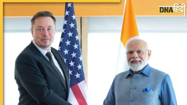 Elon Musk meets Narendra Modi