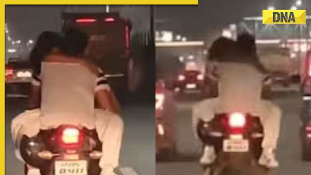 Ghaziabad couple slapped with Rs 21,000 fine for PDA on moving bike, details inside - Vimarsana News