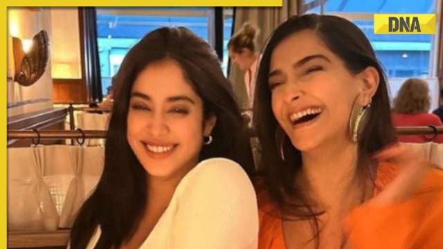 Janhvi Kapoor-Sonam Kapoor give sister goals in London, photo goes viral
