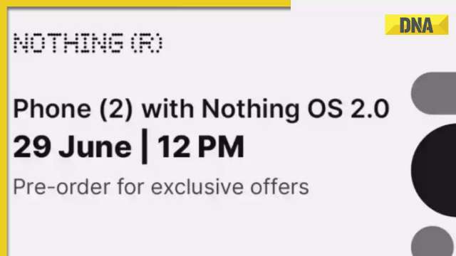 Nothing Phone (2) pre-order to begin from June 29 with additional discount, benefits - Vimarsana News