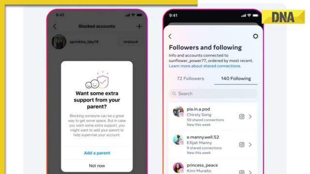 Instagram will now send notification to parents if their child blocks someone - Vimarsana News