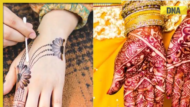 How to Make Easy Arabic Mehndi Design ll Simple Mehndi 2023 ll Henna tatto  for begginers ll mhndi - video Dailymotion
