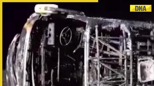 Maharashtra: 26 charred to death as bus hits electricity pole on Samruddhi Expressway - Vimarsana News