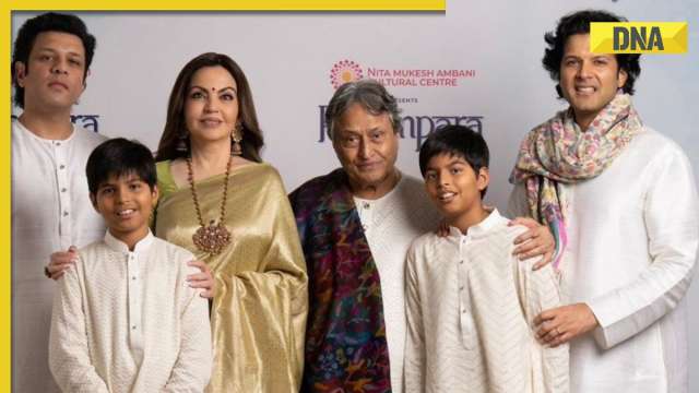 Watch: Nita Ambani celebrates Guru Purnima with Ustad Amjad Ali Khan at NMACC - Vimarsana News