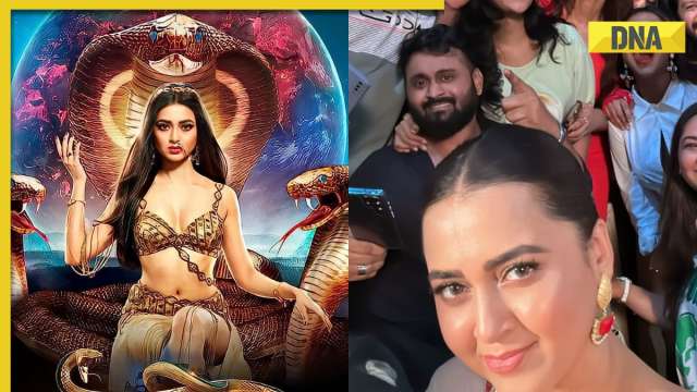 ‘It’s a wrap’: Tejasswi Prakash completes shoot of Naagin 6; drops photo with Vatsal Sheth, crew members