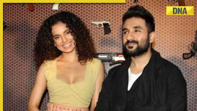 Kangana Ranaut denies kissing Vir Das ‘too hard’ in Revolver Rani, says ‘Hrithik Roshan ke baad maine…’