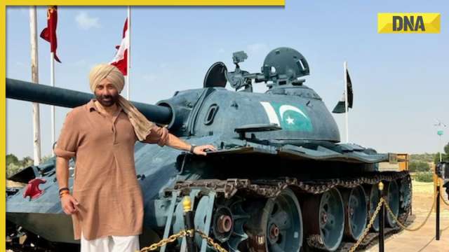 Sunny Deol returns to Longewala, site of Border, to promote Gadar 2, arm wrestles BSF jawan, poses with submachine gun - Vimarsana News