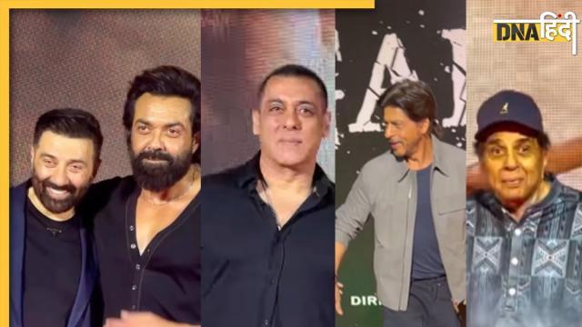 Sunny Deol Bobby Deol Shah Rukh Khan Salman Khan Dharmendra