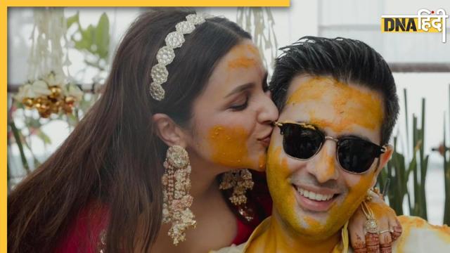 Parineeti Chopra Raghav Chadha Haldi Ceremony Photos