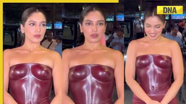 Worst dressing sense': Bhumi Pednekar brutally trolled for her 'weird'  outfit, netizens say 'horrible dress